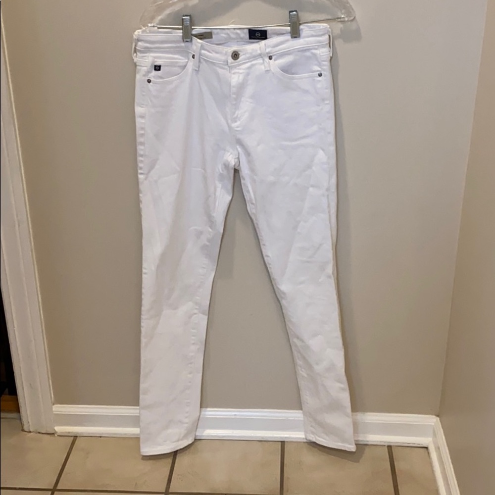 AG white jeans